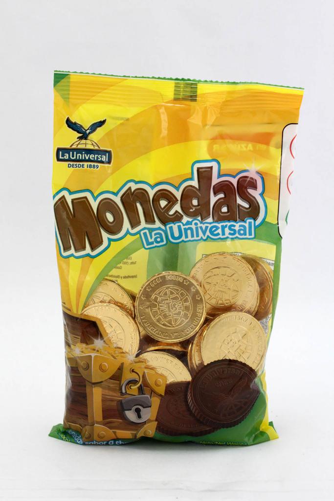 CHOCOLATES LA UNIVERSAL MONEDAS 180 G TIA S.A.